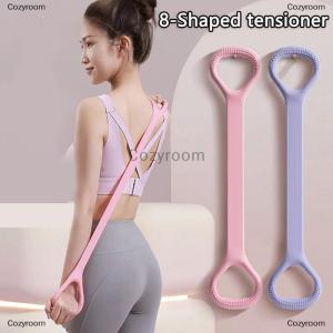 [COD] Cozyroom Yoga Fitness Elastic Rope Silicone Resistance Band For Arm Back Shoulder Exercise Gym Straps Exercise Room