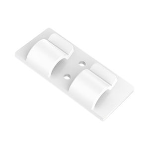 [NaJUAN]  20Pcs Cable Clips Hook Organizer Self Adhesive Cord Holder Drop Wire Management Fixed Clamp Wire Winder for Home Office