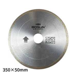 Hanson8 350mm 14" Inch x50mm/25.4mm Arbor Hole Saw Blade Circular Tools for Cutting Ceramic Tile 5Y6Z3