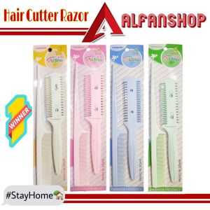 Sisir Rambut 2in1: Alat Pemotong Rambut Praktis