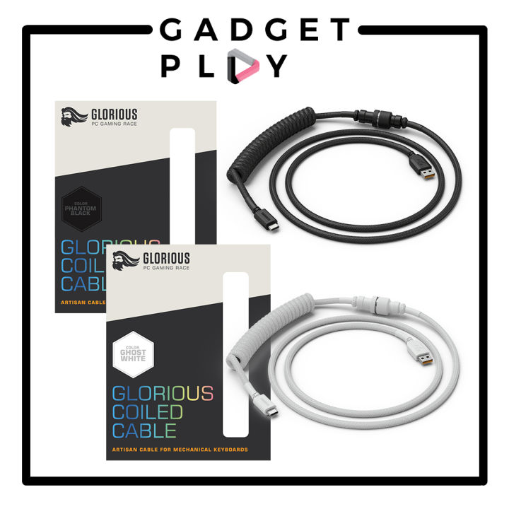 [กรุงเทพ ด่วน 1 ชั่วโมง] Glorious Coil Cable (Ghost White / Phantom ...