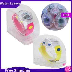 [Water]Hot Sale Freeshipping Nhựa đồng hồ hiển thị lưu trữ chủ trong suốt trường hợp người lớn trẻ em của đồng hồ thông minh Hộp bảo vệ tổ chức