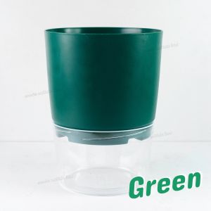 กระถางต้นไม้ รดน้ำอัตโนมัติ มินิมอล 2 ชั้น กระถางสำหรับปลูกไม้ฟอกอากาศ หรือไม้ทั่วไป ตกแต่ ออฟฟิศ ห้องทำงาน หรือในบ้าน