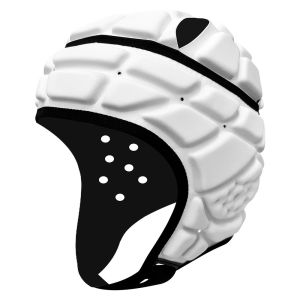 SIQIN Breathable Football Protect Helmet Anti-collision Sponge Padded Goalkeeper Helmet Scrum Cap Head Guard Ski Head Protector Sports
