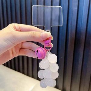 SAVIA Color-Shifting Grape Key Chain Candy-Colored UV-Sensitive UV Changing Pendant Cute Key Chain Acrylic Beaded Bag Charm Claw Machine