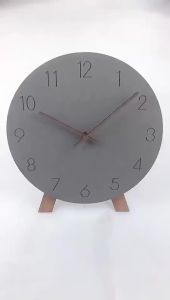 2026 Hot Sale Wooden Wall Clock Modern Design Vintage Classic Clock Quiet Art Watch Clock in Wall Home Decor Wall Clock