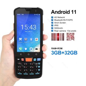 Android 9 PDA Handheld Terminal PDA Data Collector WiFi 4G Bluetooth Bar Code Reader 1D 2D QR PDF417 Touch Screen Terminal PDA