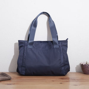 Branded Oxford Waterproof Nylon Womens Bag Large Capacity Tote Crossbody Shoulder Handbag Simple Cloth Bag Travel Bag