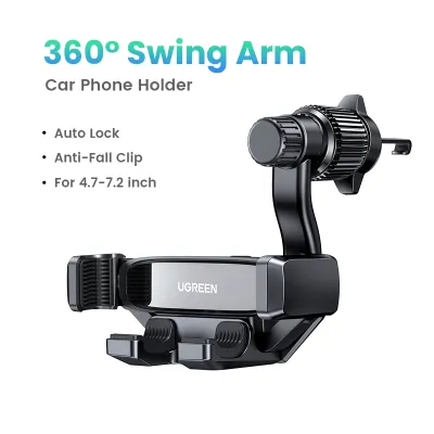 UGREEN Air Vent Gravity Car Mount 360° Rotatable Phone Holder for iPhone 17 16 15 Pro Max Samsung S26 S25 S24 Utlra Model:15321