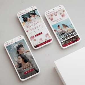 Undangan Digital Pernikahan Website Tema Rustic 01 Undangan Web