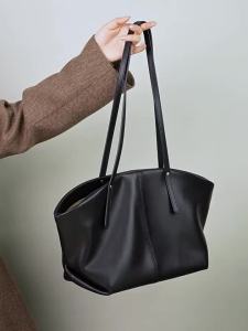 Túi xách nữ bằng da thật 2026 Túi tote nữ da bò mẫu mới thời trang phong cách casual đeo vai xách tay dung tích lớn