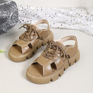 [Free Shipping] WomenS Summer Sandals New Style Platform Sole Fashionable Stylish Lightweight Versatile And With A High-End Feel Perfect For The Beach