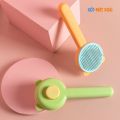 Lược Chải Lông Mèo Có Nút Bấm Gỡ Lông Tiện Lợi Nhỏ Gọn Chăm Sóc Thú Cưng Khỏe Mạnh 20x8,5cm. 