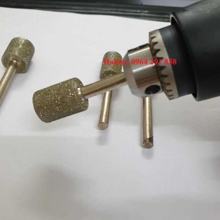 Đầu mài Kim Cương Mũi Trụ Siêu Cứng Trục 6mm | Lazada.vn