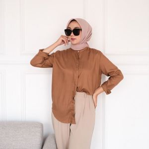 KEMEJA WANITA RAYON PREMIUM