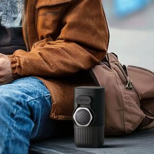 3 In 1 Portable Coffee Machine Manual Pressure Extraction Italian Espresso Household Outdoor Coffee Powder Capsules