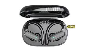 TZUZL A520 TWS Earphone Bluetooth 5.3 Wireless HD Call HiFi Stereo Sound Sport Bone Conduction Headphones With Mic