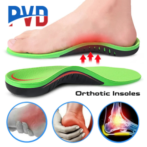 PVD Orthotic Insole Arch Support X/O Leg Flat Foot Health Shoe Sole Pad insoles for Shoes Insert Padded Orthopedic Insoles 鞋垫