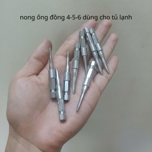 Mũi nong ống đồng 3 in1 (4-5-6) bằng inox 304 nguyên khối dùng cho tủ lạnh