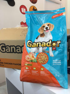 Thức ăn hạt cho chó Ganador gói 3kg - Đủ vị