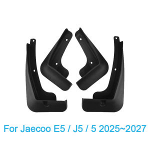 For Jaecoo J5 5 EV E5 2025 2026 2027 Anti-splash Mudguards Mudflaps Front Rear Mud Flap Guard Auto Tools Accessories Car Fender