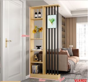 Vách ngăn phòng khách nhà bếp  vách ngăn liền kệ VLK402 - NỘI THẤT LẮP RÁP VIENDONGADV