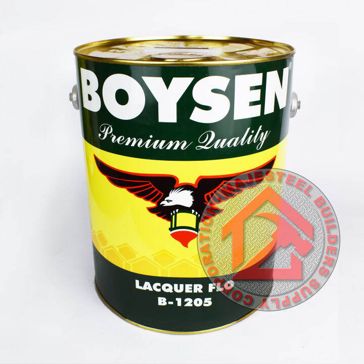 Boysen B-1205 Lacquer Flo ( 1LITER - 4LITERS ) For Indoor Wood Surfaces ...