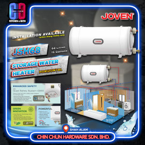 JOVEN Storage Water Heater JSH68|15GAL JOVEN JSH68 STORAGE HEATER HORIZONTAL| Joven Storage Water Heater JSH68/JH68