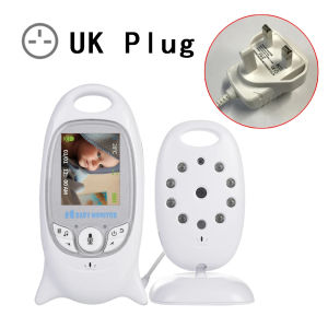VB601 Wireless Video Baby Monitor Color Security Camera 2 Way Night Vision Infrared LED Temperature Monitoring and 8 Lullaby