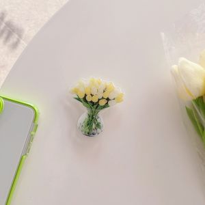 Zeallion Fashion Bear Cloud Pattern Quicksand Phone Holder Ring Stand For Smartphone Shell Flowers Folding Bracket