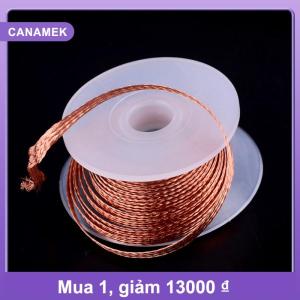 【CANAMEK】 1 cái 3.5mm 1.5M Desoldering Braid Hàn Remover dây bấc sửa chữa công cụ