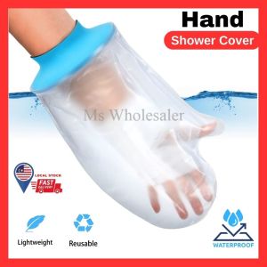 LOCLA STOCK Adult Hand Finger Injury Cast Cover Waterproof Reusable Wrist Shower Bath Cover Bandage Sleeve Bag Protector