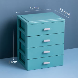 YEYA Hộp lưu trữ kệ đa năng hộp đựng đồ trang điểm hộp mỹ phẩm Kệ và ngăn kéo hộp lưu trữ bàn Hộp lưu trữ máy tính để bàn ngăn kéo nhỏ loại băng keo văn phòng phẩm vật liệu trang sức hộp lưu trữ nhỏ hộp lưu