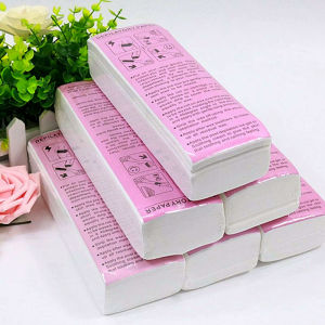 100pcs Epilator Wax Strip Paper Non Woven Body Armpit Leg Hair Remover High Quality Depilatory Beauty Tools Roll