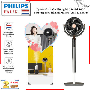 Quạt tuần hoàn không khí Serial 4000 động cơ biến tần cao cấp. Thương hiệu Hà Lan nổi tiếng Philips - ACR4242CFD - BẢO HÀNH 2 NĂM