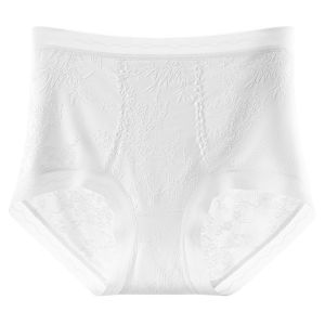 Seamless Light Breathable Tummy Control Pants Strong Tummy Control High Waist Tummy Control Underwear For Women Hip Lifting Postpartum Waist Shaping Body Shaping Thin Style 凉感轻薄高腰收腹内裤