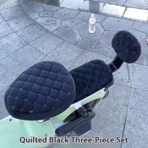 Electric Bicycle Seat Cushion Cover Waterproof Sun Electric Motorbike Seat Cushions