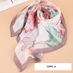 Weiyi Hijab Scarf Muslim COD Jilbab PolyCotton Hijab Printing HJ002