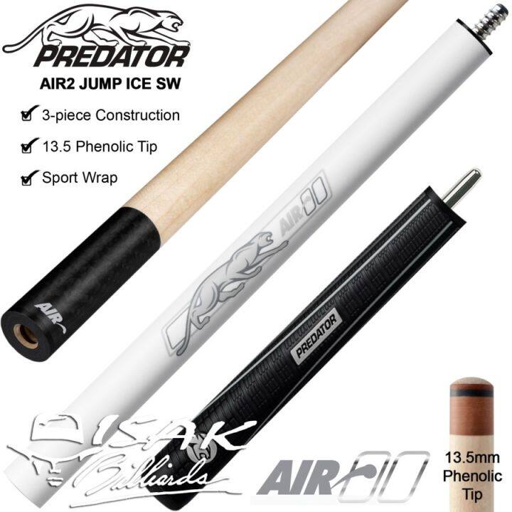 Predator Air II Ice SW Jump Cue Sport Wrap Stick Billiard Bola