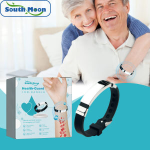 South Moon Health Care Ion Bracelet Relieve Dizziness Discomfort Care Bracelet Physical Help Easily Strengthen Overall Circulation System Promote Reduce Stress Tension Help Regulate Emotions Accelerate Discharge Of Impurities Body Care Bracelet (1pcs)