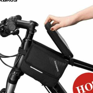 ROCKBROS MTB Xe Đạp Khung Xe Đạp Túi Đi Xe Đạp Đầu Ống Túi 6.0 Ốp Lưng Điện Thoại