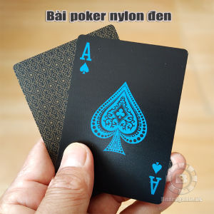 Bài tây nylon đen cao cấp kháng nước tốt
