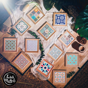 [Table Matters] Peranakan Cup Coaster [Porcelain | Ceramic]