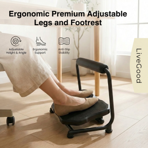 Ergonomic Premium Adjustable Legs and Footrest