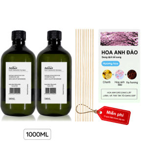 Nước thơm phòng nạp lại 500ml | khử mùi hôi | tinh dầu tự nhiên | thơm lâu 6 tháng | thơm đều