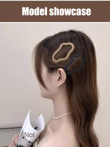 Hairpin Wear Resistant Headdress Clamps Are not Easy to Fall Off Durability High-end Cloud Shape