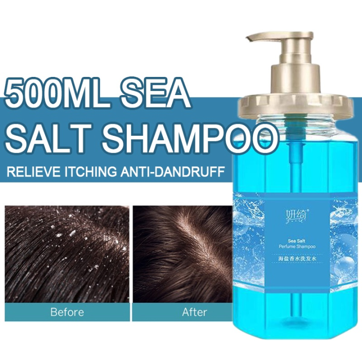 Sea Salt AntiDandruff Shampoo Deep cleaning, Get rid of dandruff, Anti