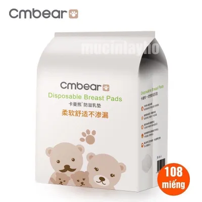 Miếng lót thấm sữa CM Bear ( Bịch 108 miếng)