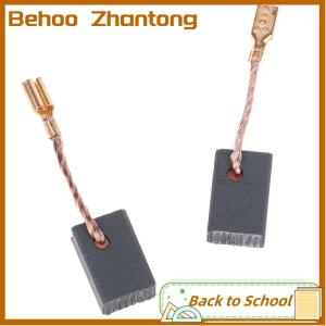 Behoo 10Pcs Copper Motor Carbon Brushes Kit For Angle Grinder 6x8.5x13.5mm