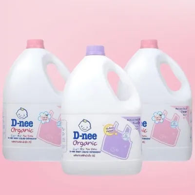 (COMBO 3 CAN) Nước Giặt Dnee Thái 3000ml Thơm Dịu An Toàn Cho Làn Da Bé - Lưu Hương Lâu > /// ///